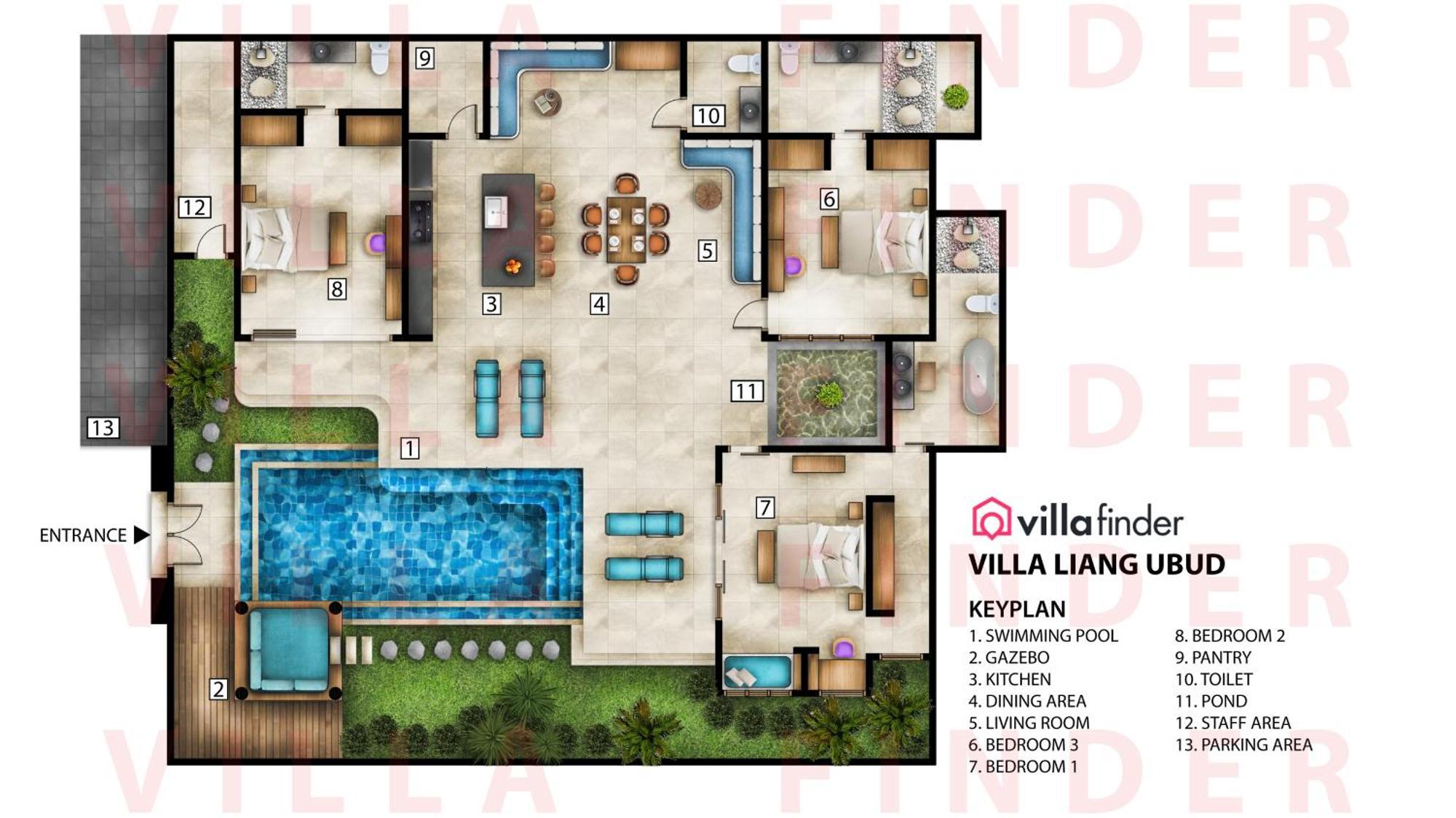 Liang By Finder Villa Ubud